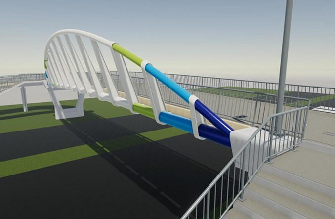 Szczecin. Rusza budowa 35-metrowej kładki nad Struga