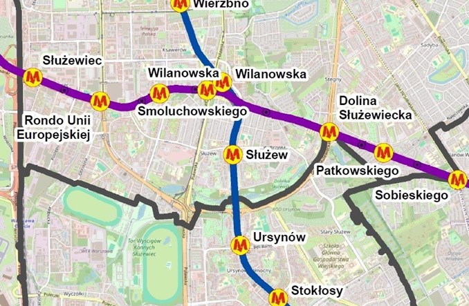 IV linia metra. Miasto odsunie Wilanowską. Będą dłuższe przesiadki?