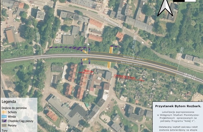 Bytom z szansą na kolejne przystanki kolejowe