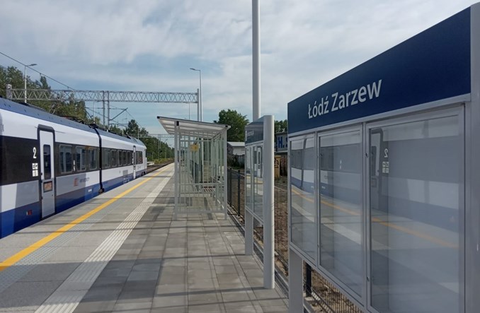 Łódź: Przystanek kolejowy Zarzew gotowy, infrastruktura miejska wciąż nie 