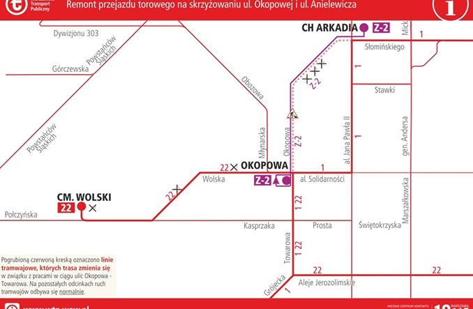 Warszawa. Następne remonty torowisk. Teraz czas na Wolę
