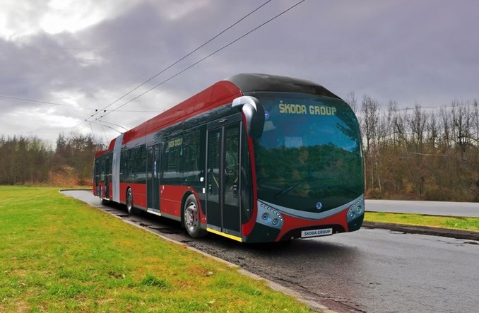 Czeskie Budziejowice z planem na trolejbus do lotniska 