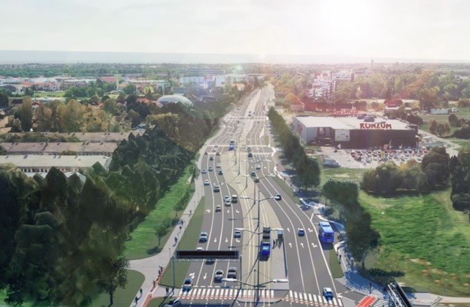 Zagrzeb rozpoczyna budowę nowej trasy tramwajowej i konsultuje kolejną