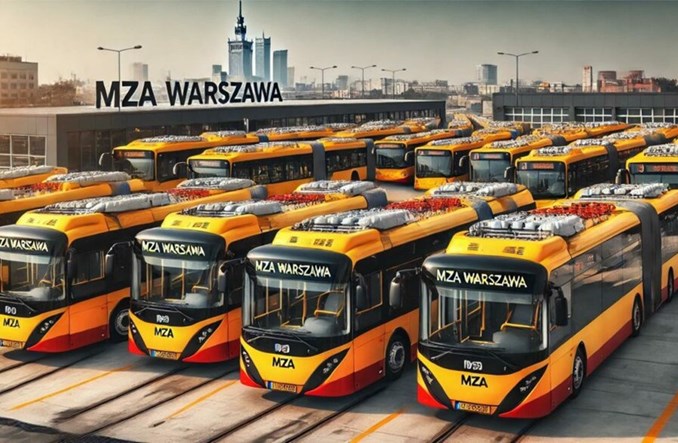 MZA mają środki na 80 elektrobusów