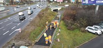 Poznań. Ostatnie prace przy odcinku "rowerowej" Pestki