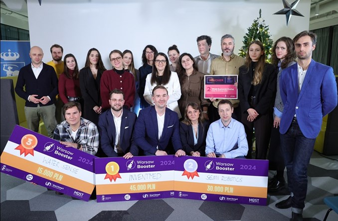 Znamy startup roku Warsaw Boostera!  