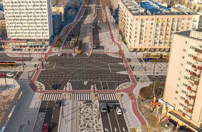 Tramwaj do Dworca Zachodniego – prace na Grójeckiej