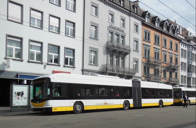 Szwajcaria. Szafuza niedługo zrezygnuje po 60 latach z trolejbusów