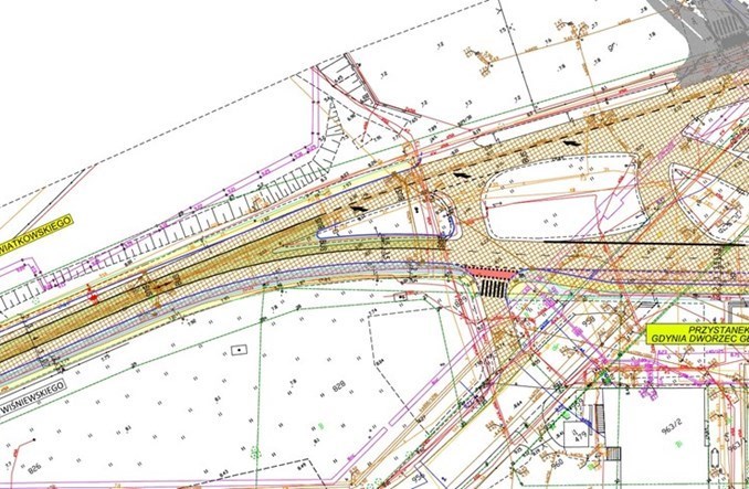 Gdynia. Projektuje się zmienny buspas na ul. Wiśniewskiego