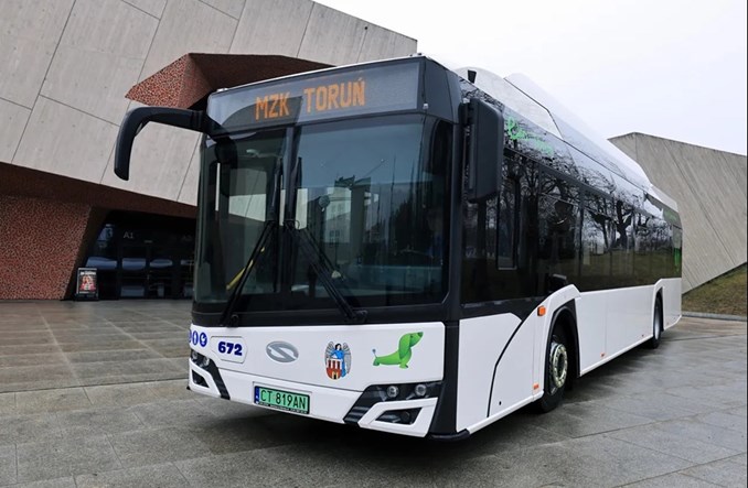 Toruń kupił 35 autobusów elektrycznych 