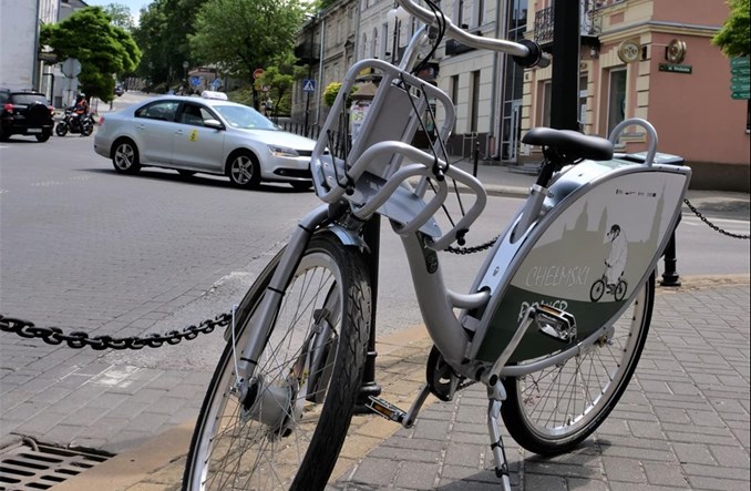 Lubelskie. Rower miejski wraca po zimowej przerwie na ulice sporego miasta 