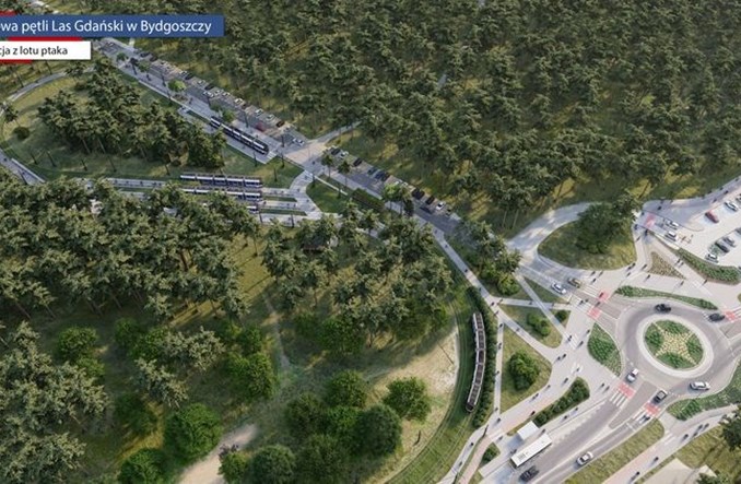 Bydgoszcz przebuduje pętle tramwajową Las Gdański