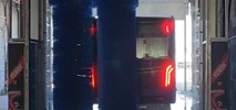 Nowa myjnia autobusowa w bazie firmy MOBILIS w Krakowie- mycie pół- przejazdowe