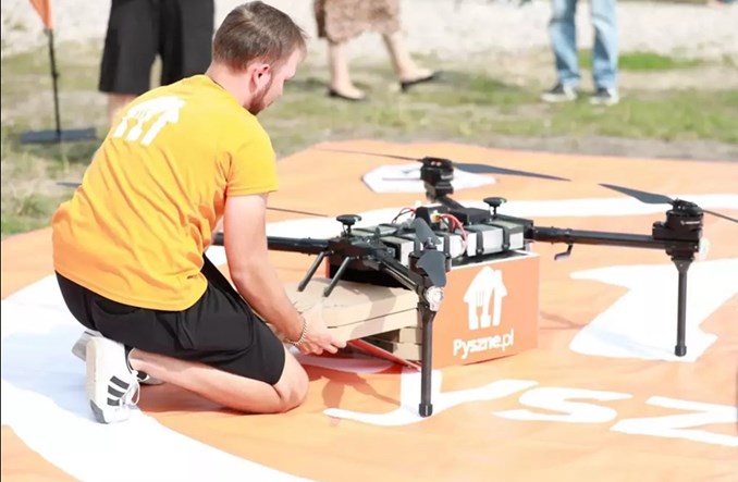 Kurier na rowerze, dron z kawą. Przyszłość miejskiej logistyki już tu jest