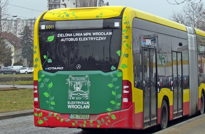 Wrocław. Dwuczęściowy przetarg MPK na nowe autobusy elektryczne