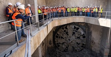 Warszawa. Koniec drążenia tuneli M2