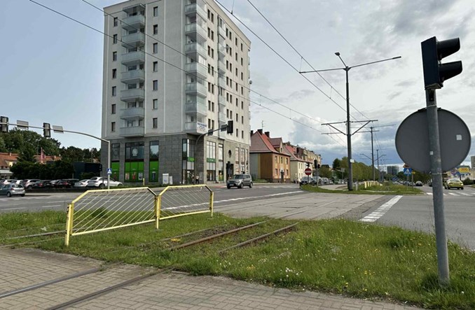 Elbląg: Wkrótce przebudowa torowiska na skrzyżowaniu Al. Piłsudskiego i ul. Płk. Dąbka