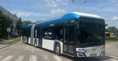 Wrocław. MPK testuje kolejny autobus wodorowy, tym razem przegubowy