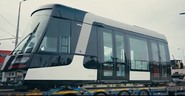 Strasburg z pierwszym nowym tramwajem od Alstomu 