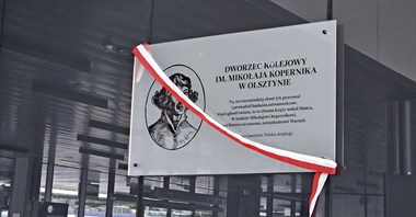 Wybitny astronom patronem nowego dworca Olsztyn Główny