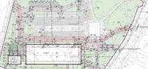 Busko-Zdrój z planem piętrowego parkingu P&R na 500 aut