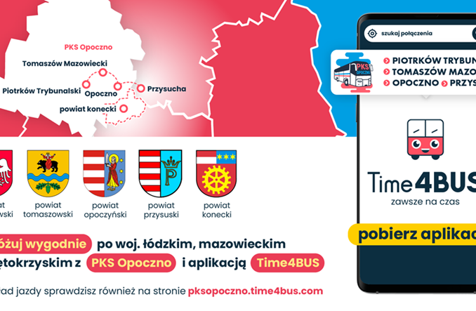 Time4BUS w kolejnych gminach. Autobus zawsze na czas?