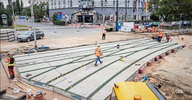 Remont placu Zawiszy – tramwaje wracają na fragment Grójeckiej