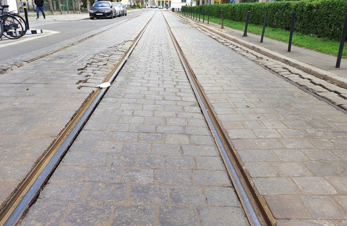 Wrocław. Bardzo droga dokumentacja na torowiska na Teatralnej i Moście Pokoju