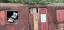 Makieta z krzaków. Co kryje odnaleziony wagon metra z lat 50.?