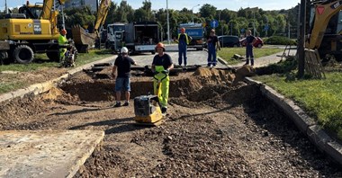 Lublin. Utrudnienia na pętli autobusowej. Zapadła się jezdnia 