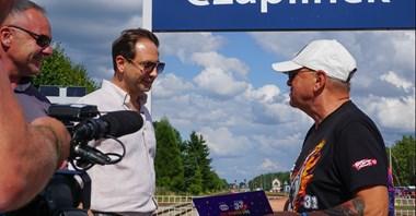 Nowa nazwa dworca w Czaplinku wylicytowana podczas WOŚP