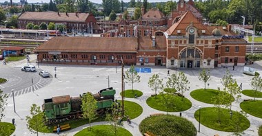 Opole. Ciuchcia przed Dworcem PKP przejdzie rewitalizację