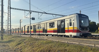 Pierwszy pociąg metra Škody dla Sofii rozpoczyna testy