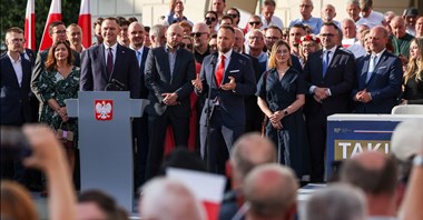 Nawrocki w Kaliszu: “Nasze marzenia i sny zamknięte są w CPK”