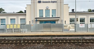 Dworzec Szczecin Dąbie w przebudowie (zdjęcia)