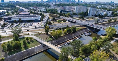 Nowy most w Porcie Czerniakowskim już otwarty