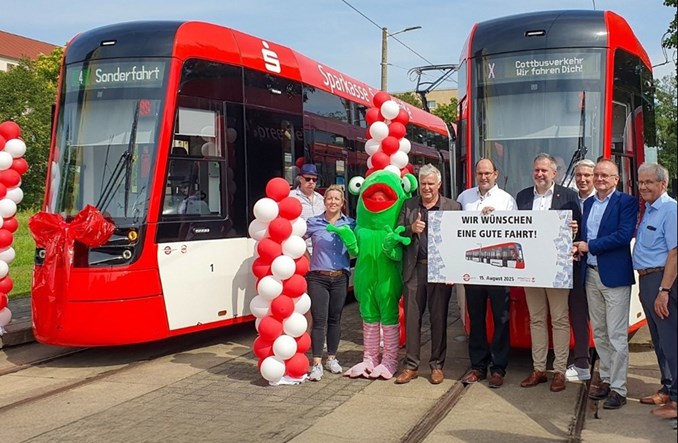 Nowe tramwaje Škody już wożą pasażerów w Cottbus