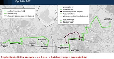 Opole zdradza szczegóły trasy metrobusowej na moście