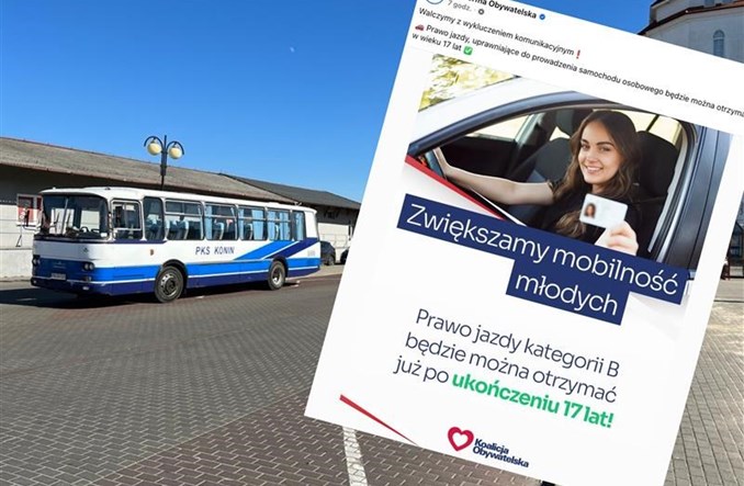 Prawo jazdy dla 17-latków… walczy z wykluczeniem transportowym? 