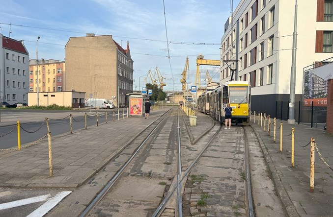 Szczecin planuje szlifowanie szyn i remont pętli ulicznej przy Stoczni