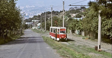 Tbilisi przed wyborami myśli o tramwajach