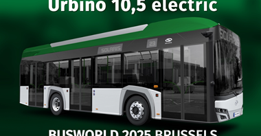 Już w październiku Solaris zaprezentuje Urbino 10,5 electric w Brukseli