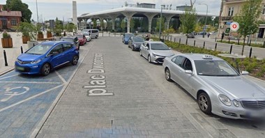 Problem komunikacyjny w rejonie Dworca Lublin. Taksówki stają na miejscach dla osób prywatnych