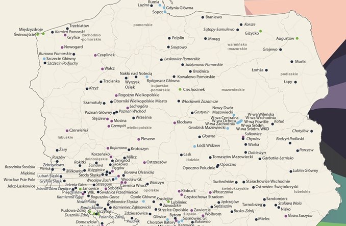 PKP SA: 1,7 mld zł na dworce kolejowe