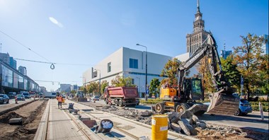 Warszawa: Tramwaje wrócą na Marszałkowską już w październiku