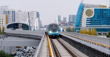 Astana wreszcie rozpoczyna próbne jazdy lekkiej kolei