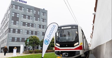 Škoda prezentuje pociąg metra dla Sofii