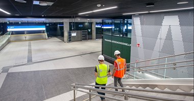 Warszawa: Tramwajowa część przejścia podziemnego na Dworcu Zachodnim gotowa