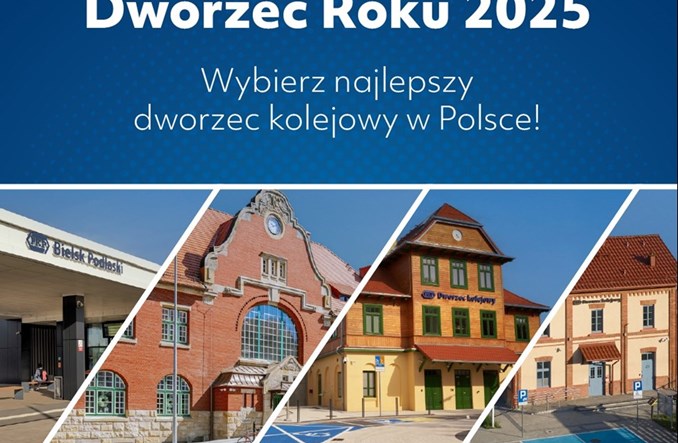 Rozpoczęło się głosowanie na Dworzec Roku 2025!