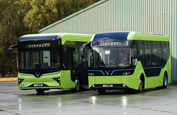 Vinfast wprowadza na rynek europejski dwa nowe modele autobusów elektrycznych